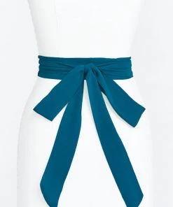 Show Me Your Mumu Bridesmaids Dresses Bridesmaid Sash ~ Deep Jade Chiffon