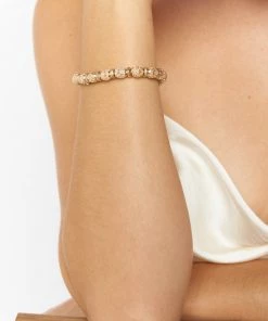 Show Me Your Mumu Martine Beaded Bracelet ~ Gold Accessories