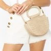 Show Me Your Mumu Lela Snakeskin Crossbody Bag ~ Natural