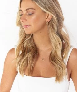 Show Me Your Mumu Faithy Jewels Everyday Hoop Earrings ~ 18K Gold Plated New Mu 8 Show Me Your Mumu Faithy Jewels Everyday Hoop Earrings ~ 18K Gold Plated New Mu