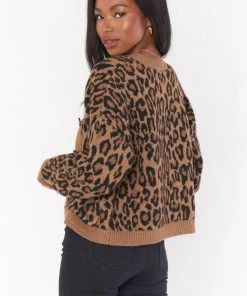 Show Me Your Mumu New Mu Carti Cardi ~ Cozy Leopard Knit