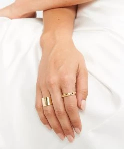 Show Me Your Mumu Thick Wrap Ring ~ 24K Gold Plated