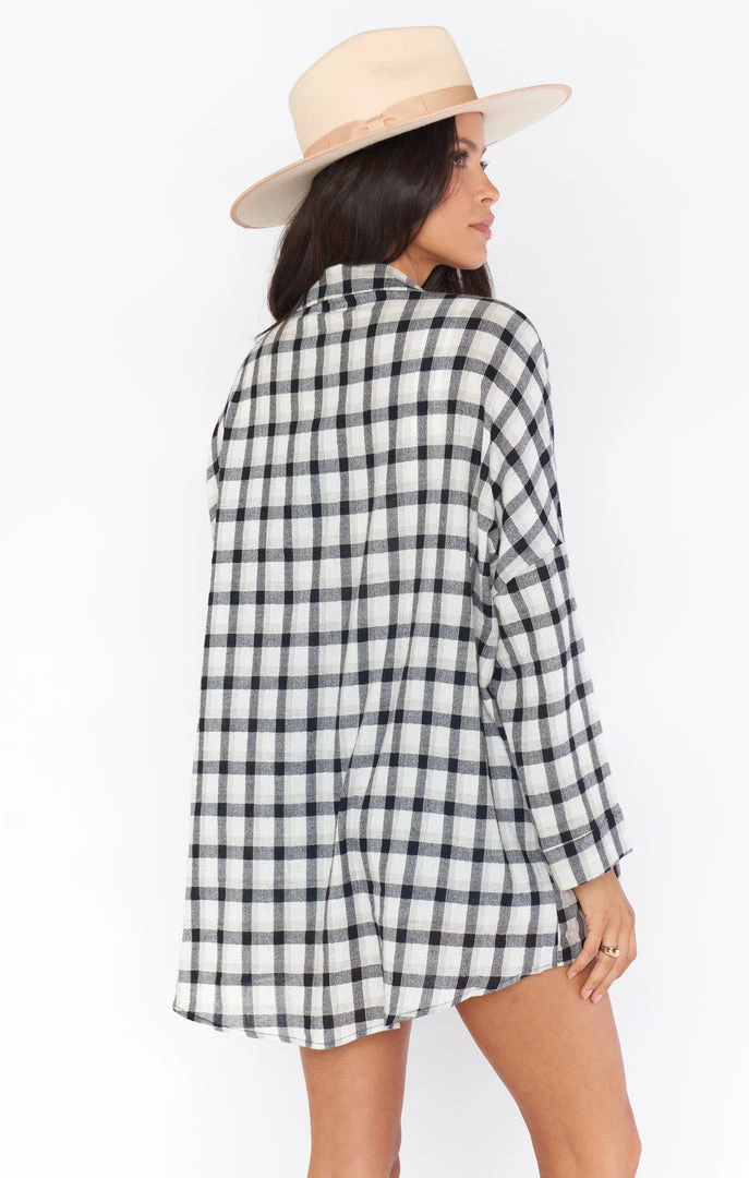 Show Me Your Mumu Lorolie Tunic ~ Check Me Black New Mu 8 Show Me Your Mumu Lorolie Tunic ~ Check Me Black New Mu