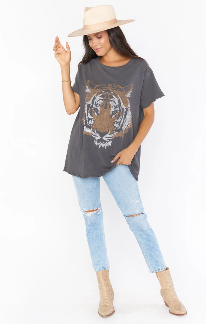 Show Me Your Mumu Airport Tee ~ Tiger Head Graphic 6 Show Me Your Mumu Airport Tee ~ Tiger Head Graphic
