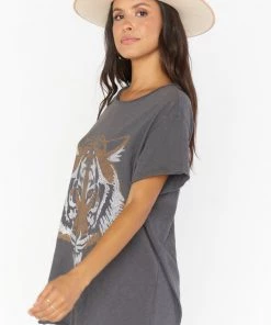 Show Me Your Mumu Airport Tee ~ Tiger Head Graphic